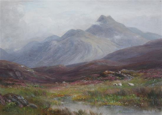 William Lakin Turner (1867-1936) Scottish landscapes, 7 x 10in.